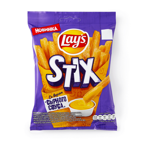 Чипсы картофельные Lay's Stix сырный соус