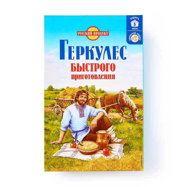 Хлопья овсяные Герку­лес Русский продукт