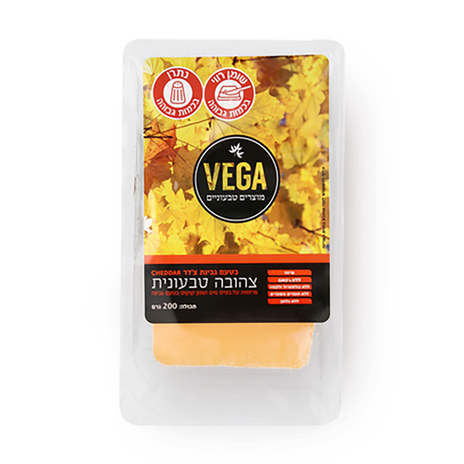 Vegan yellow cheddar flavor