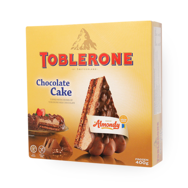 Frozen Toblerone chocolate cake