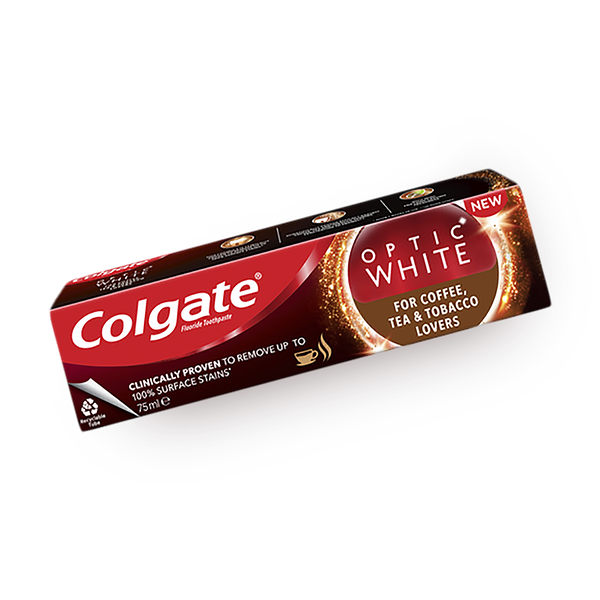 Colgate optic white For coffee lovers