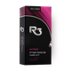 R3 condoms with a stay ring for continuous pleasure