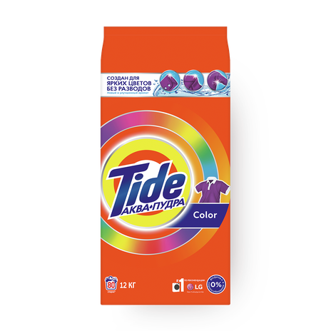 Стиральный порошок Tide Аква пудра Color