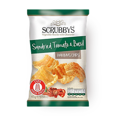 Scrubby's Hummu Chips tomato basil hummus snack