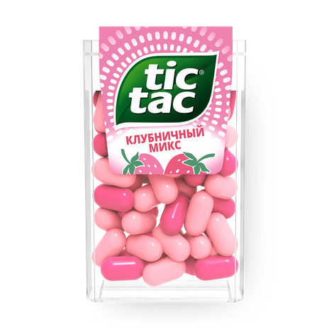 Драже Tic Tac клубничный микс