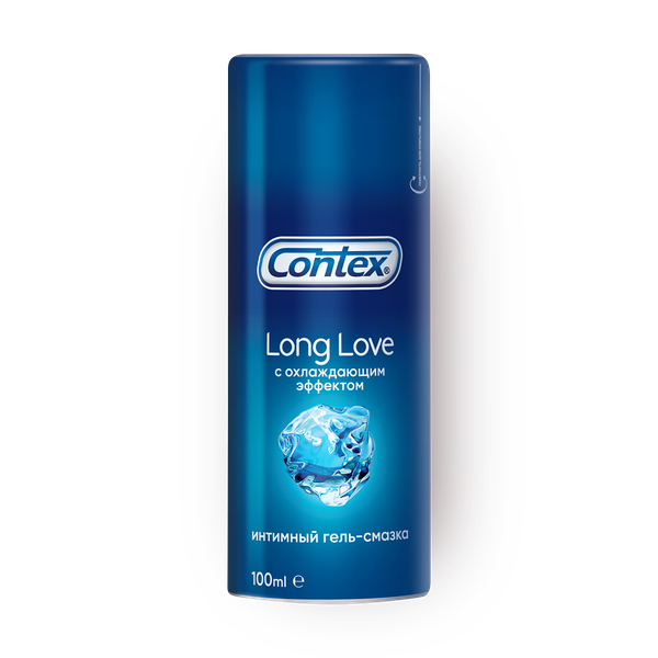 Интимный гель-смазка Contex Long Love с охлаждающим эффектом