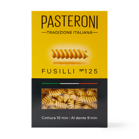 Макароны Fusilli Pasteroni №125