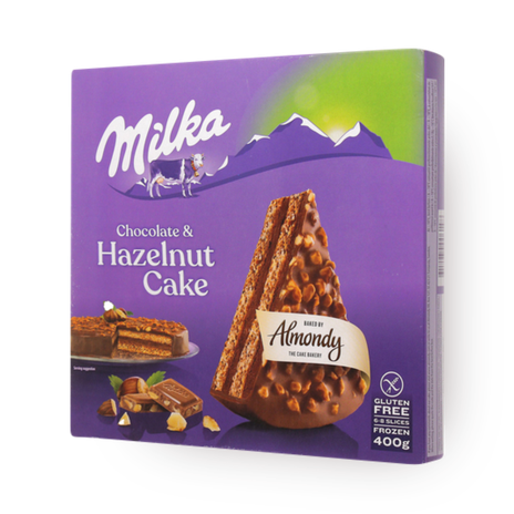 Milka chocolate cake frozen