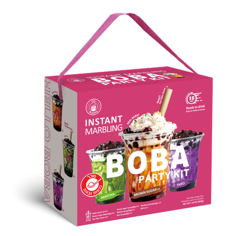 BOBA party kit