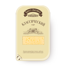 Сыр Классический Брест-Литовск нарезка