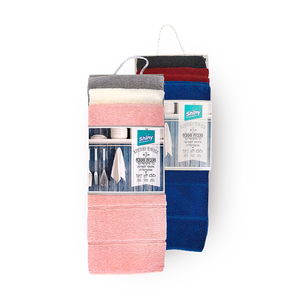 3 microfiber towels