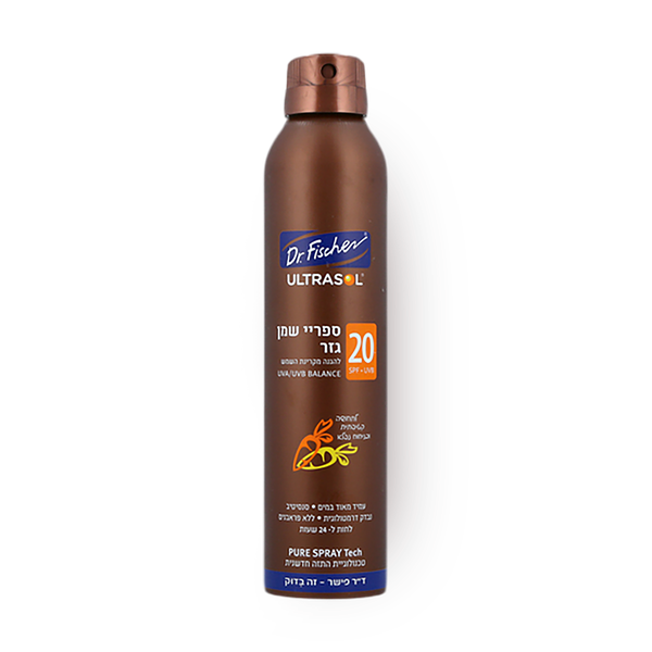 אולטרסול ספרי רציף שמן גזר SPF 21