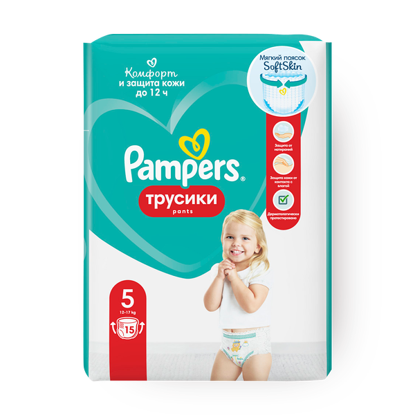 Pampers Pants размер 5