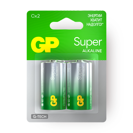 Батарейки GP Super C алкалиновые