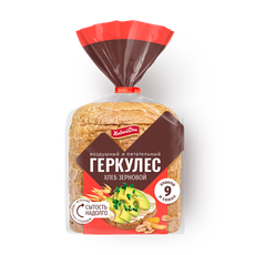 Хлеб Геркулес зерновой «Хлебный дом» в нарезке 250 г — купить в ...