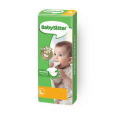 New standard babysitter diapers size 4