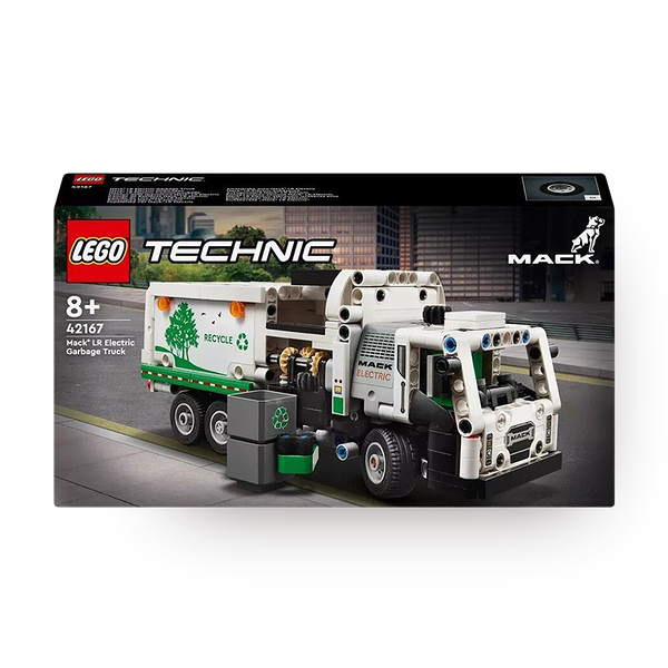 Конструктор Lego Technic Электрический мусоровоз Mack Lr 42167