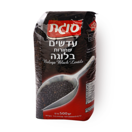 עדשים שחורות בלוגה