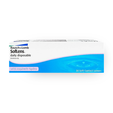 Контактные линзы Bausch & Lomb Soflens Daily Disposable R 8.6 -3