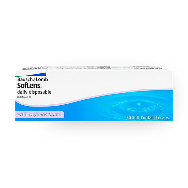 Контактные линзы Bausch & Lomb Soflens Daily Disposable, R 8,6, D -2,25