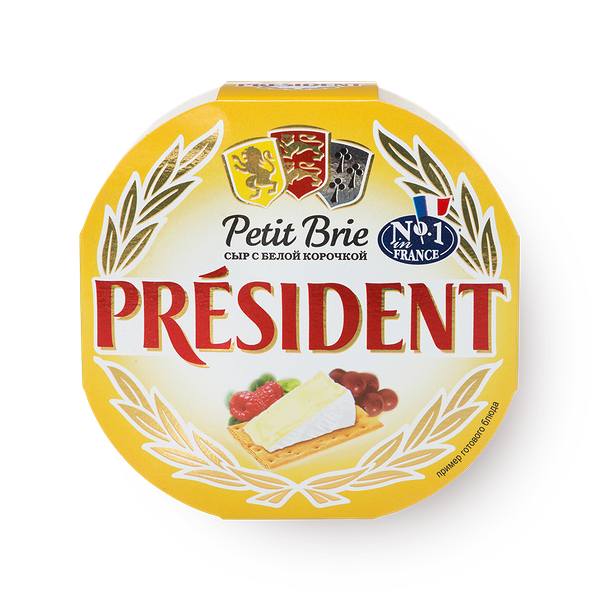 Сыр с плесе­нью Petit Brie President