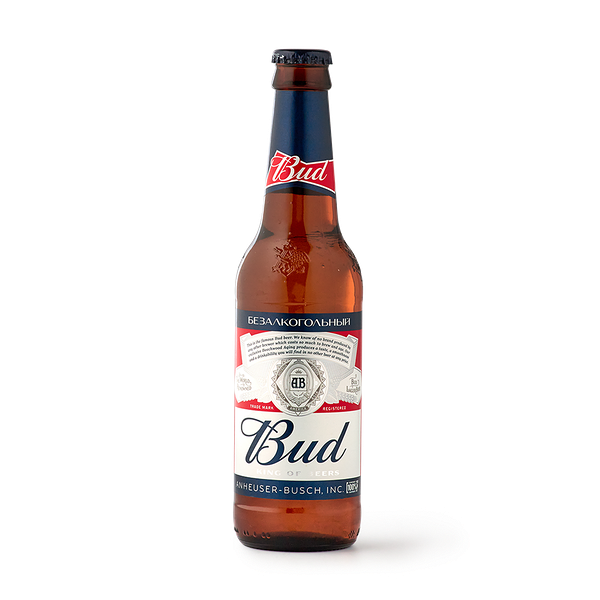 Пиво 0.5% Bud