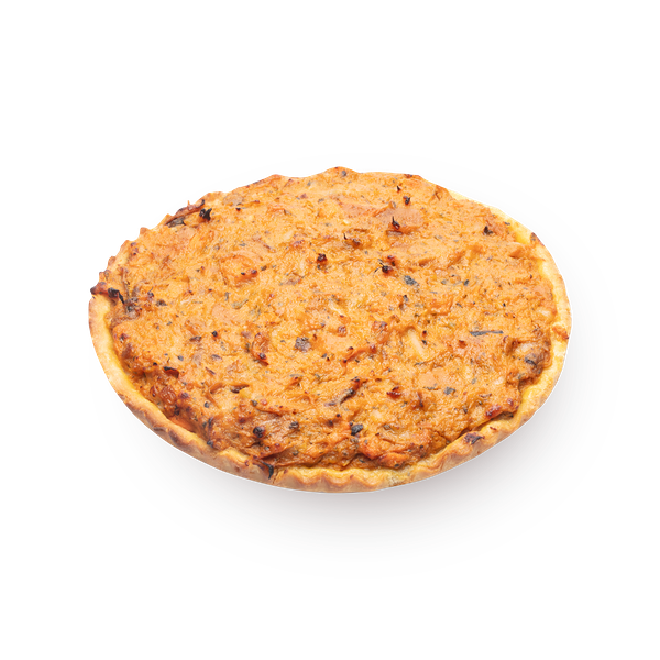 Onion sweet potato quiche