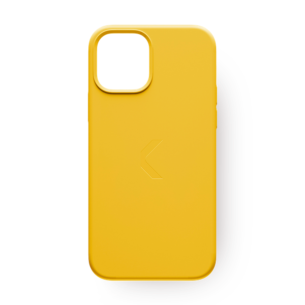 Чехол силиконовый для iPhone 12 Mini Commo Shield Case с поддержкой беспроводной зарядки, Yellow