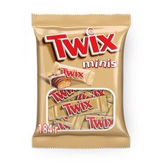 Батон­чики Twix Minis шоколад­ные