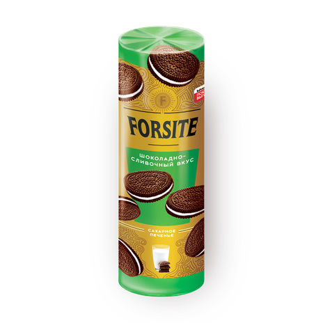 Печенье сахарное шоколадно-сливочное Forsite