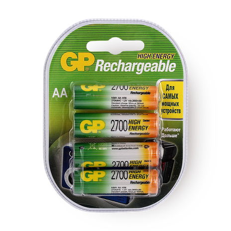 Аккумуляторы GP 2700 мАч AA