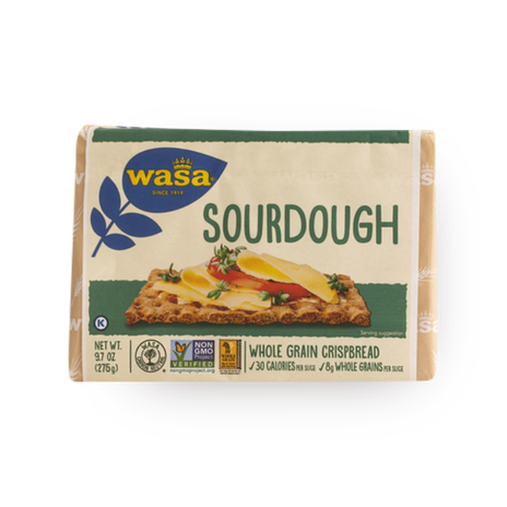 WASA SOURDOUGH WHOLE GRAIN CRISPBREAD