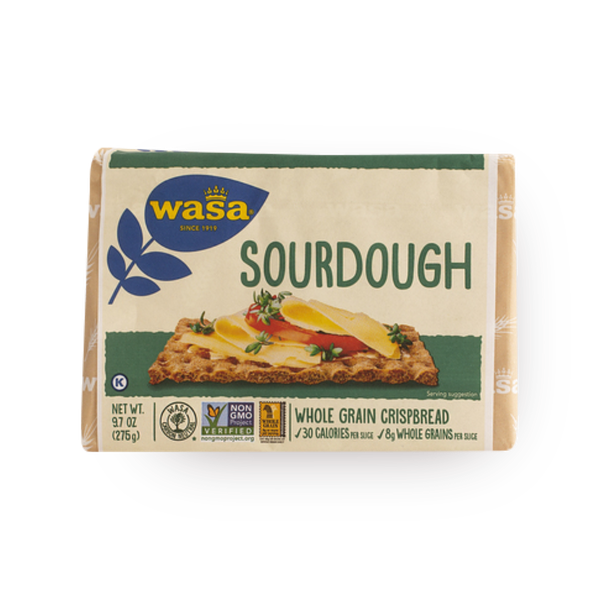 WASA SOURDOUGH WHOLE GRAIN CRISPBREAD