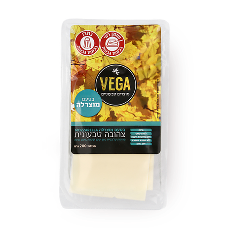 Vegan mozzarella-flavored yellow