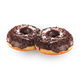 Chocolate crumble donut pair pack