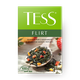 Чай зелёный Tess Flirt с клубникой и персиком листовой