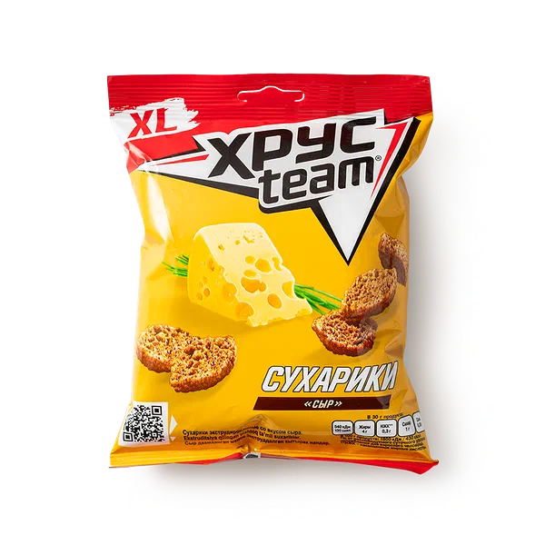 Сухарики Xрусteam со вкусом сыра