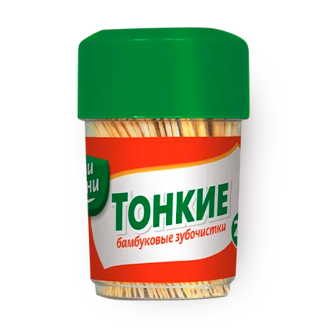 Зубочистки бамбуковые «Мелочи жизни»