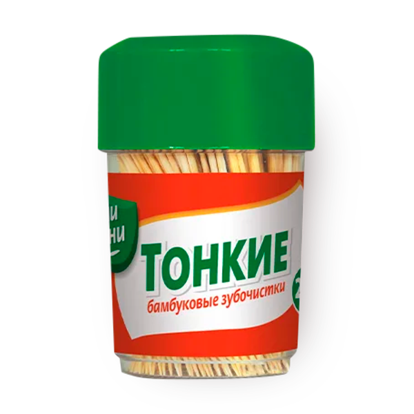 Зубочистки бамбуковые «Мелочи жизни»