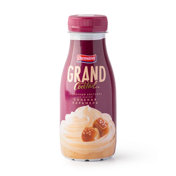 Коктейль молочный Ehrmann Grand Cocktail солёная карамель 4%
