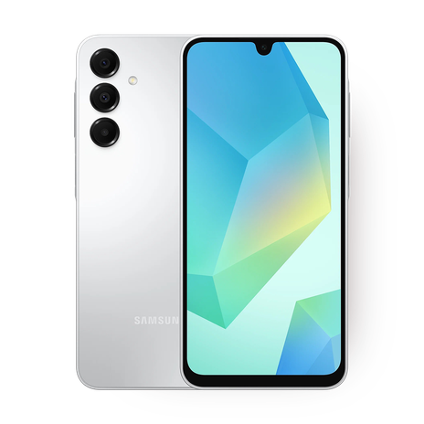 Смартфон Samsung Galaxy A16 4G 4/128 Гб Dual nano SIM серебристый