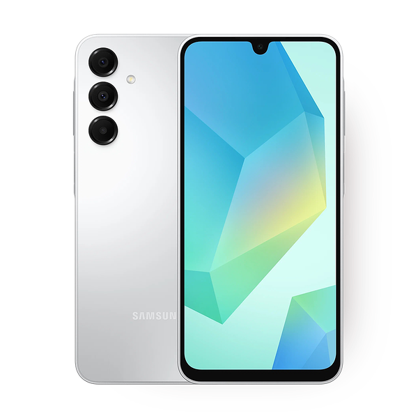Смартфон Samsung Galaxy A16 4G 4/128 Гб Dual nano SIM серебристый