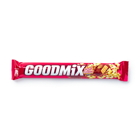 Батончик Goodmix попкорн с хрустящей вафлей