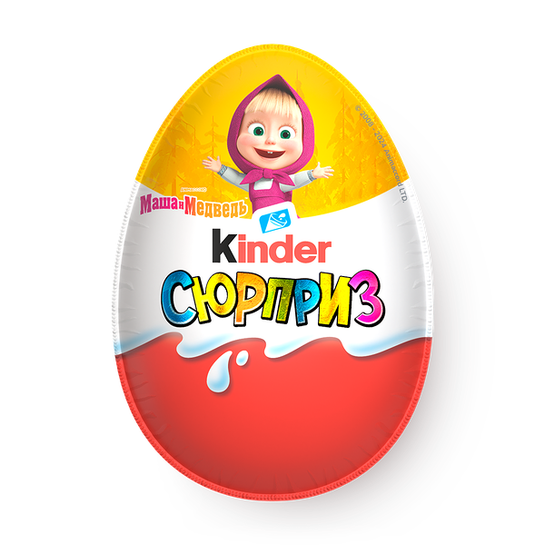 Шоколадное яйцо Kinder Surprise Бегемотики