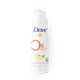 DOVE deodorant spray peach 0% aluminum