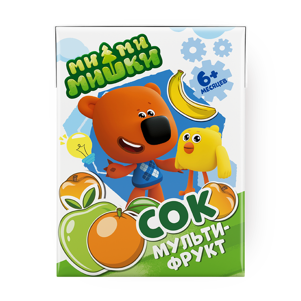 Сок «Ми-ми-мишки» мультифрукт с 6 месяцев