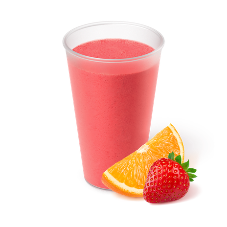 Смузи клубничный