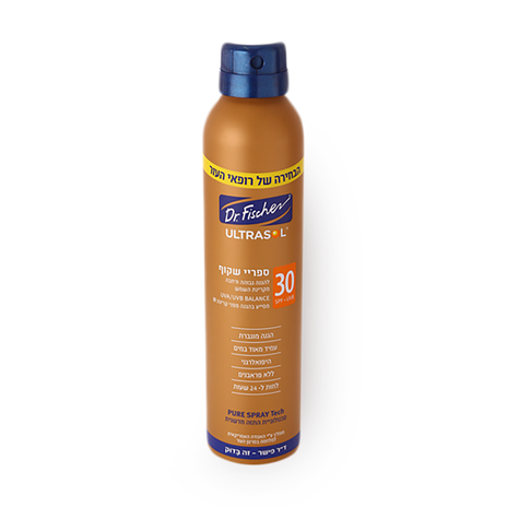 Ultrasol adults transparent spray 30 SPF