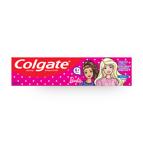 Colgate Kids Toothpaste 6+  Barbie