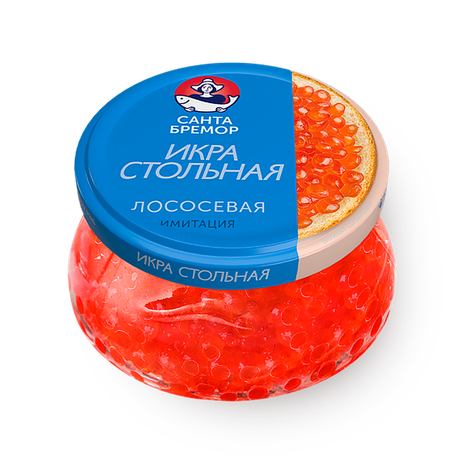 Икра лососевая Стольная «Санта Бремор»
